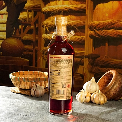 NMT01 - Nuoc mam nhi tin 40N, chai thuy tinh 500ml