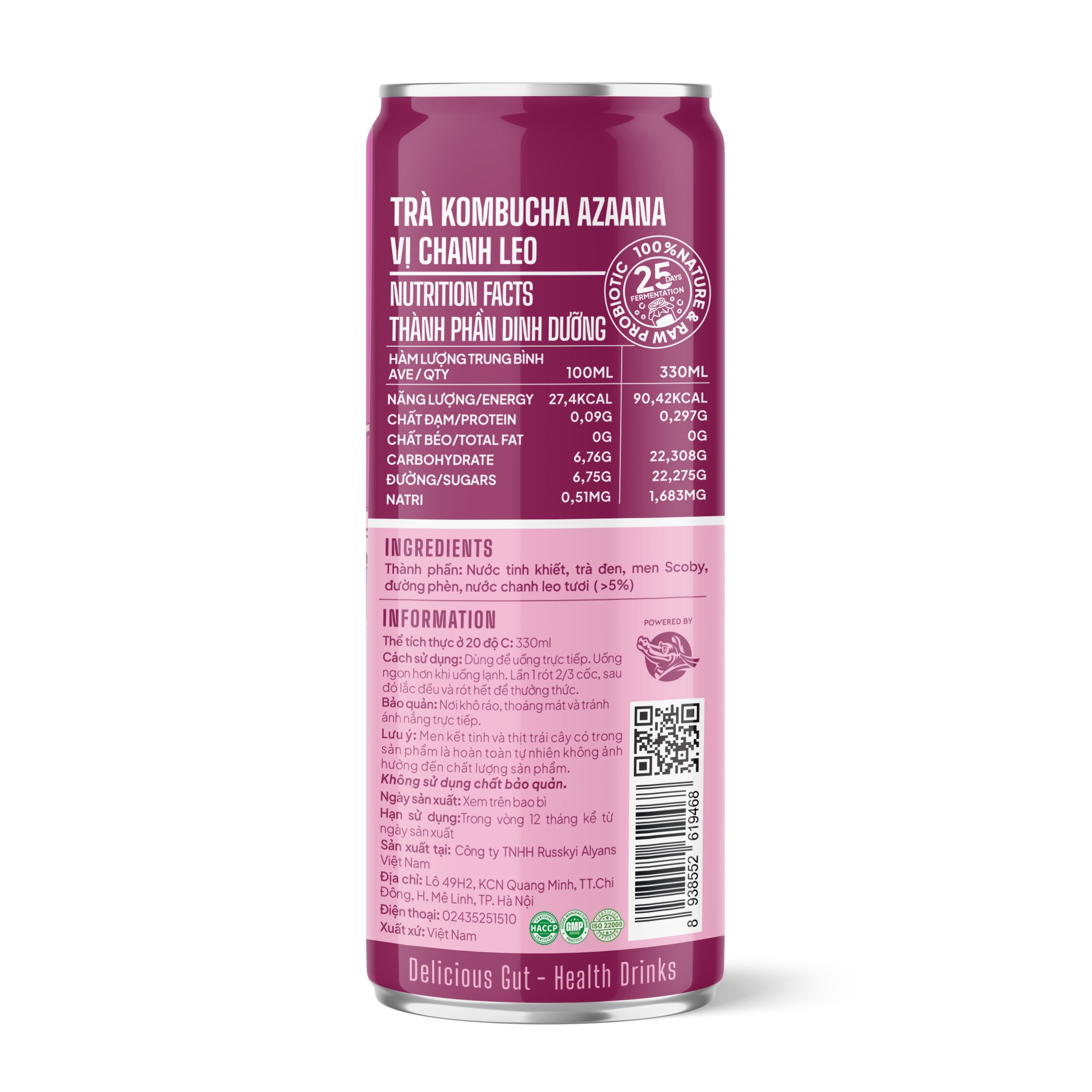AZN03 - Kombucha chanh leo