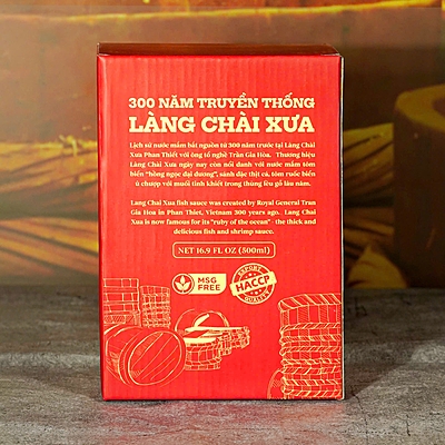 LCX07 - Nuoc mam lang chai xua tom bien binh gom 500ml