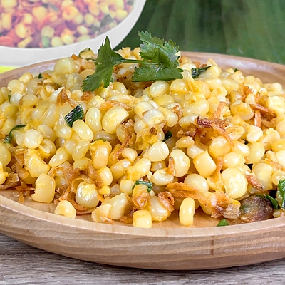 CT008 - Bap Nep Deo Xao Bo / Stir/Fried White Corn With Butter CT008 - Bap Nep Deo Xao Bo / Stir/Fried White Corn With Butter