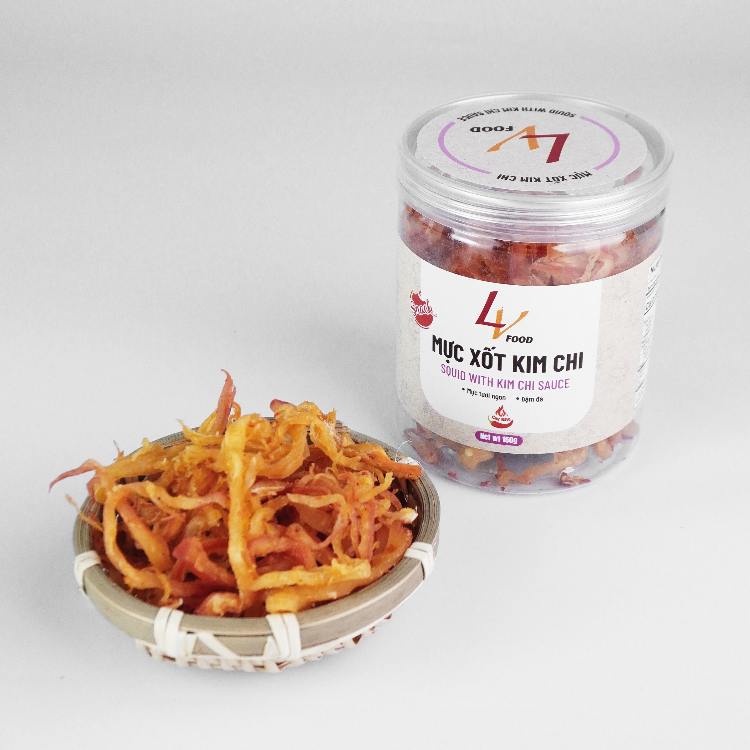 LV038 - Muc sot kim chi / Chisquid with kim chi sauce LV038 - Muc sot kim chi / Chisquid with kim chi sauce