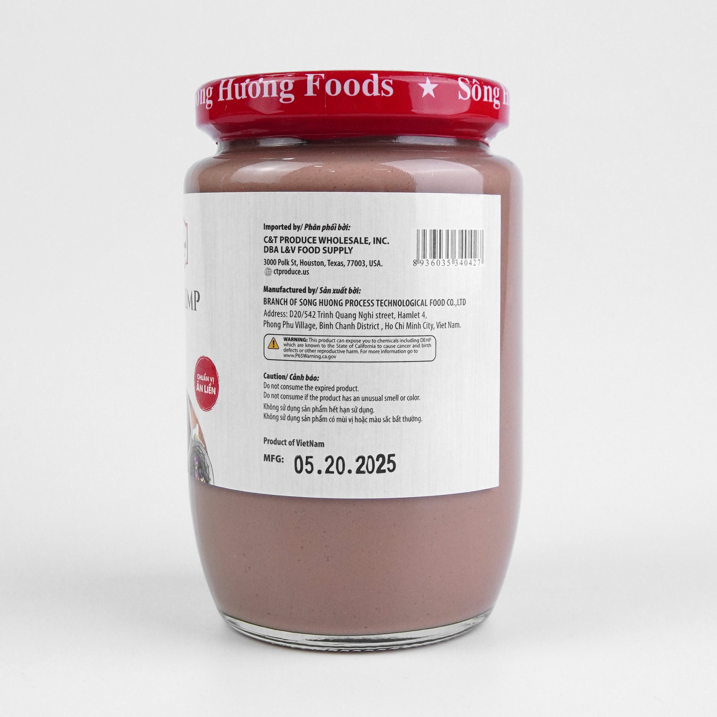 SHF18 - Mam Ruoc Hue / Fine Shrimp Paste HUE STYLE SHF18 - Mam Ruoc Hue / Fine Shrimp Paste HUE STYLE
