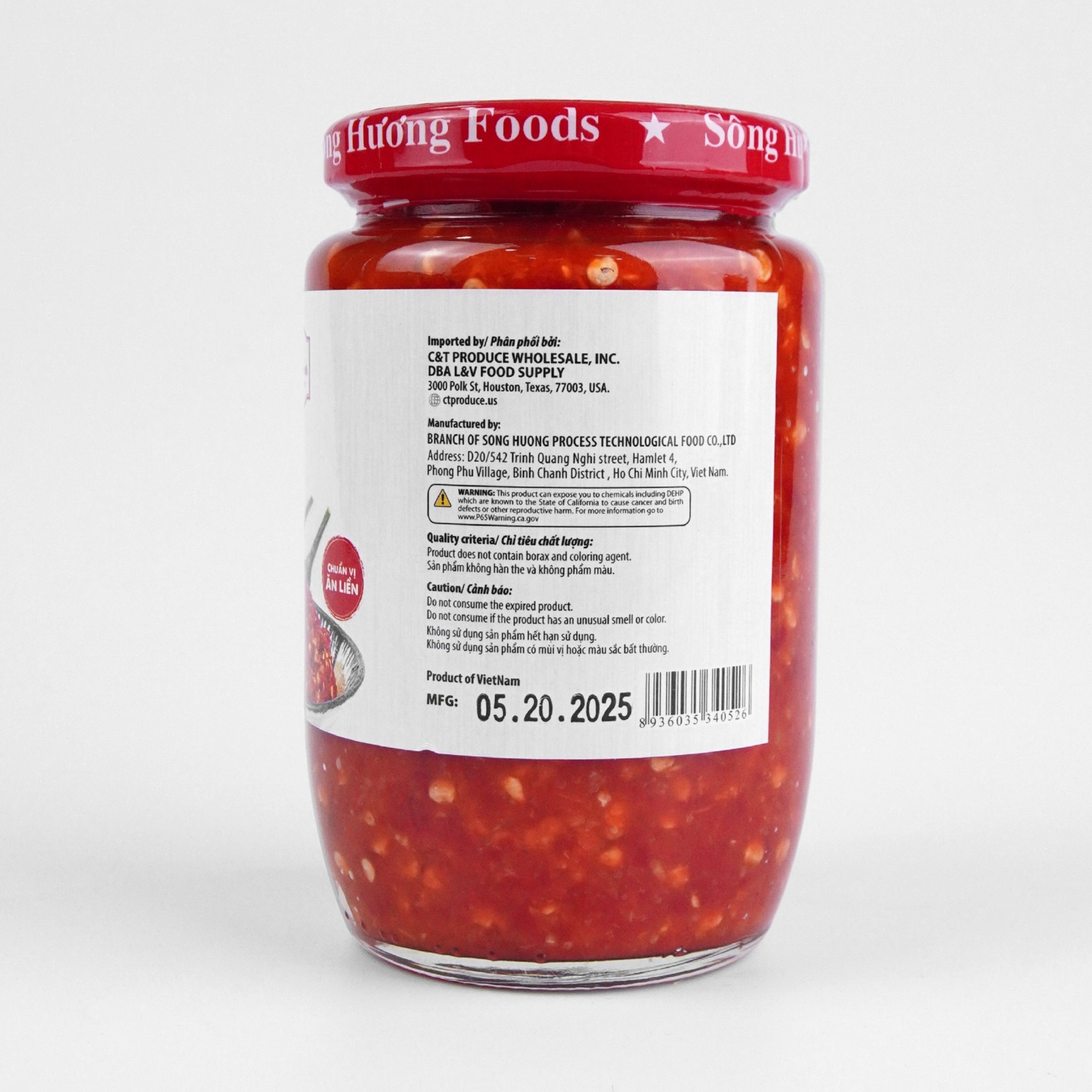 SHF09 - Ot xot gia truyen Xu Quang / Heirloom Chilli Sauce HS Code: 20019090 SHF09 - Ot xot gia truyen Xu Quang / Heirloom Chilli Sauce HS Code: 20019090