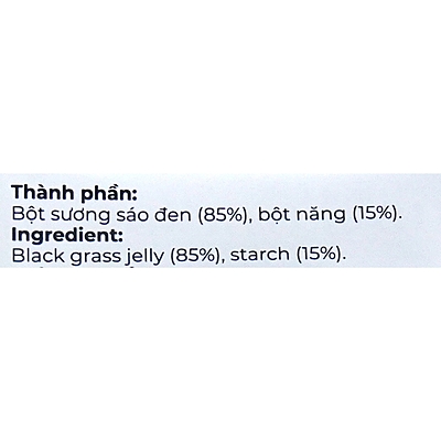 3K03 - Suong sao den/Black Grass Jelly