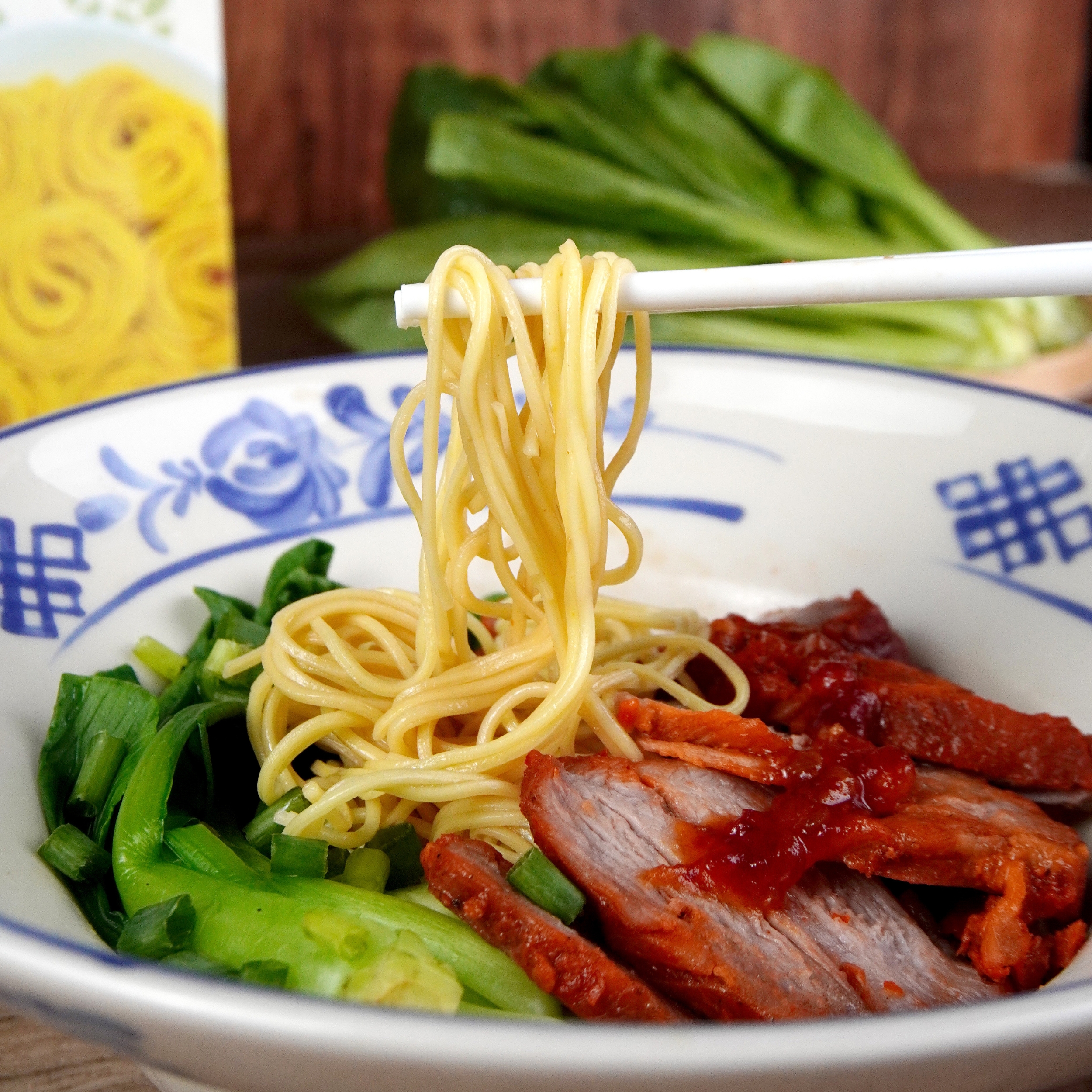 PLT021 - Mi trung soi vang nho/ Golden Egg Noodles