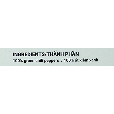 AVN04 - Ot xiem xanh say lanh/Freeze-Dried Green Chili