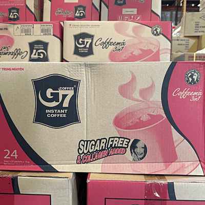 TRUNG NGUYEN G7 - Cafe G7 Collagen & Khong Duong (BAG) / Cafe G7 Collagen & Sugar Free 24x22 TRUNG NGUYEN G7 - Cafe G7 Collagen & Khong Duong (BAG) / Cafe G7 Collagen & Sugar Free 24x22