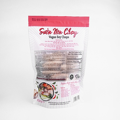 PGP01 - Suon non chay/ Vegan Soy Chops PGP01 - Suon non chay/ Vegan Soy Chops