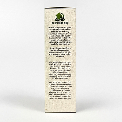 PLT016 - Nui gao lut/ Brown Rice Pasta PLT016 - Nui gao lut/ Brown Rice Pasta