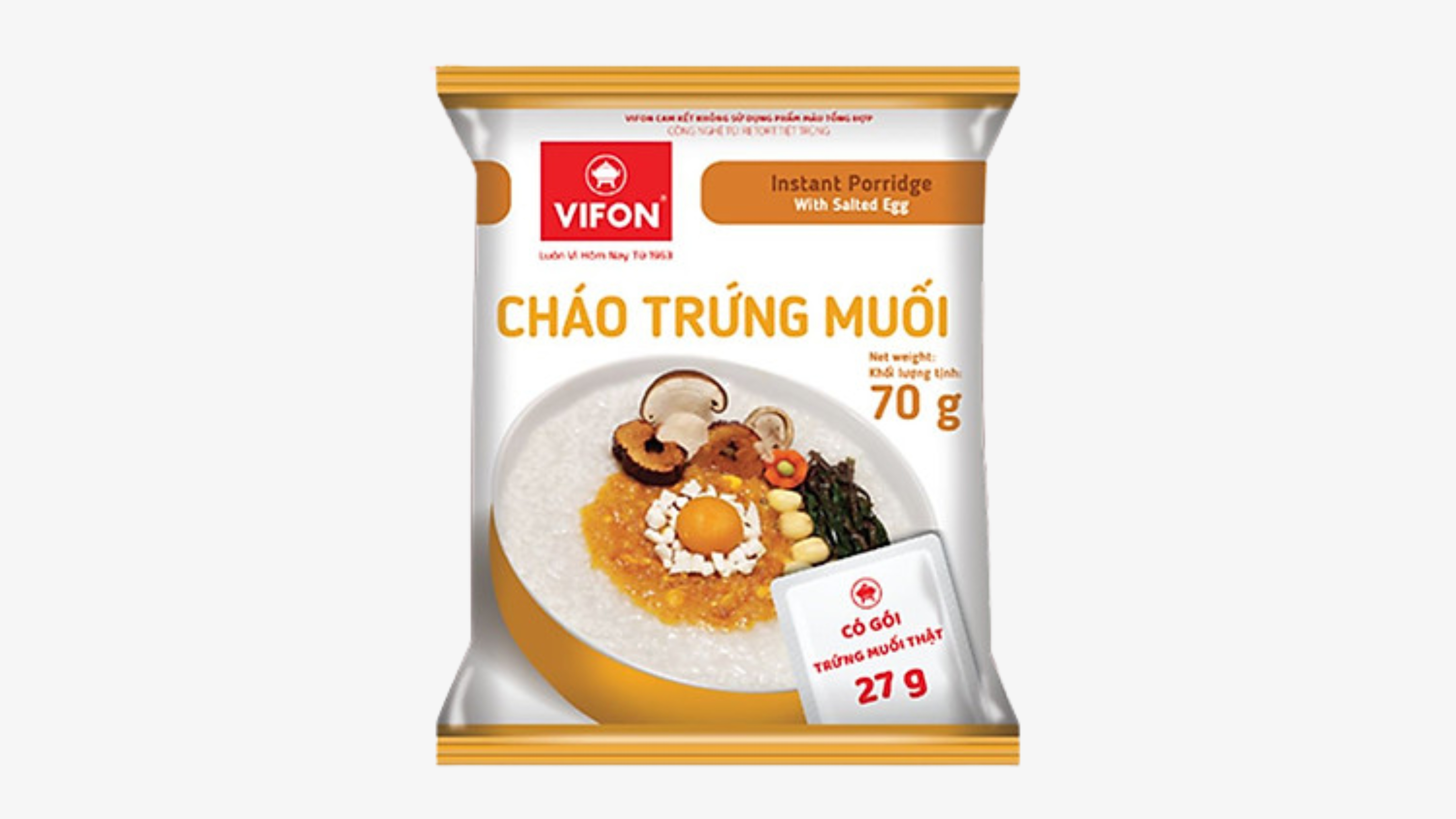 VF031 - (BUNDLES) Chao Trung Muoi / Salted Egg Porridge Bag