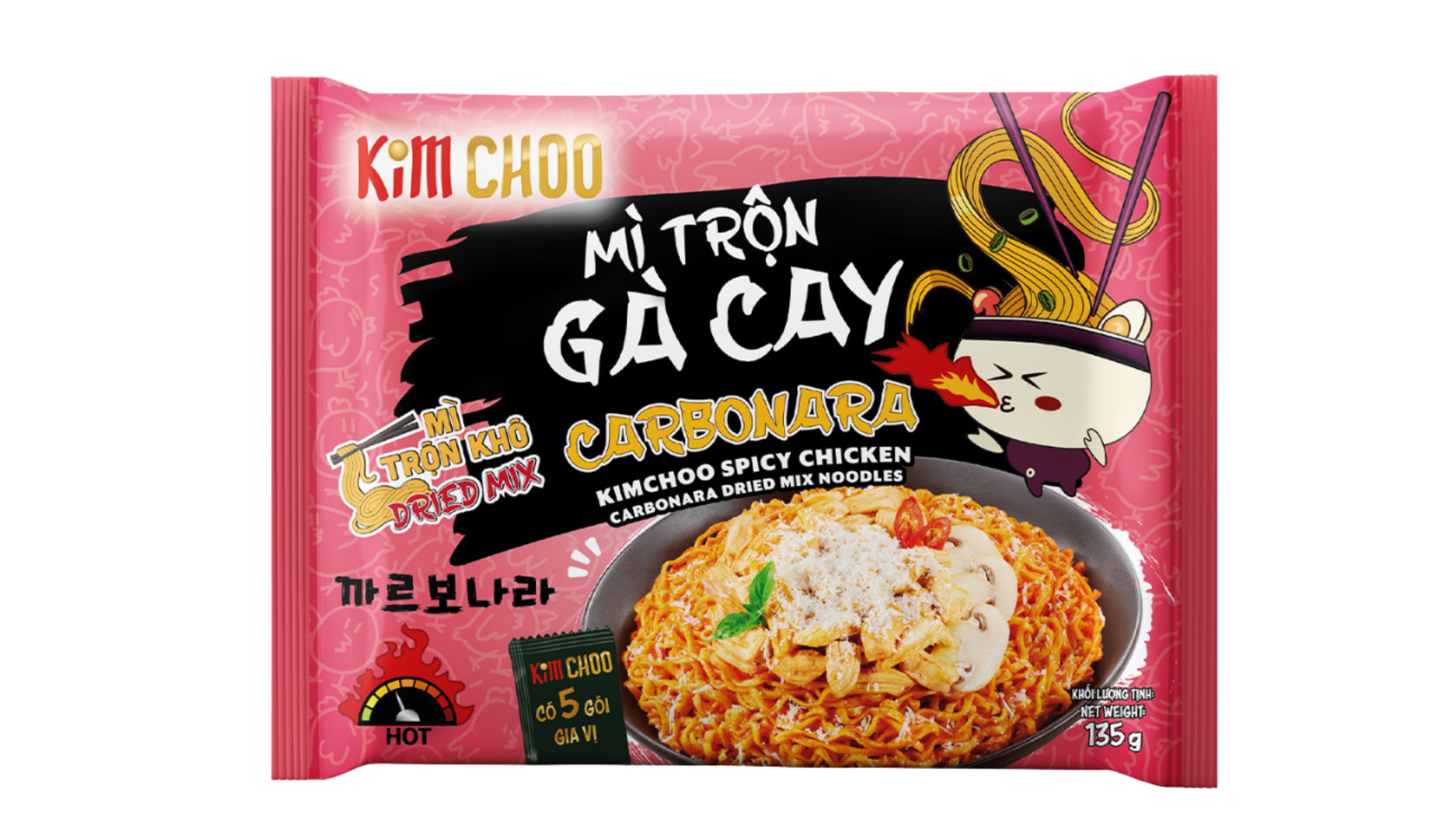 VF027 - (BUNDLES) Mi Tron Carbonara / Spicy Chicken Carbonara Dried Mix Noodles