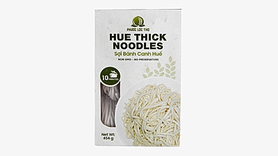 PLT011-Banh Canh Hue* DRIED Hue Thick Noodle