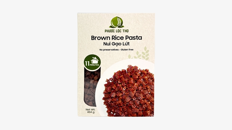 PLT016 - Nui gao lut/ Brown Rice Pasta