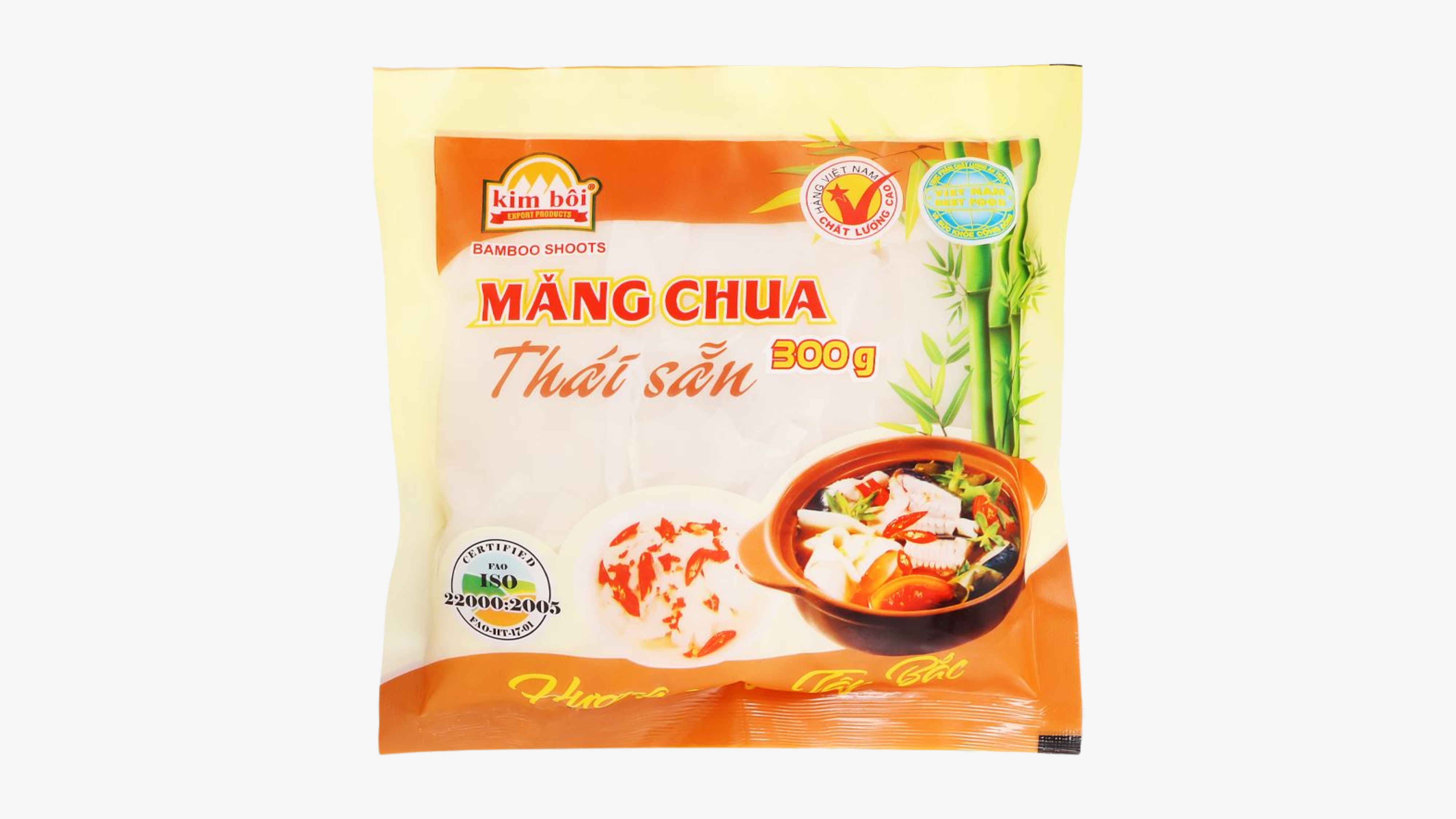 KB005 - Mang chua thai san Kim Boi/ Kim Boi Sliced Pickled bamboo shoots