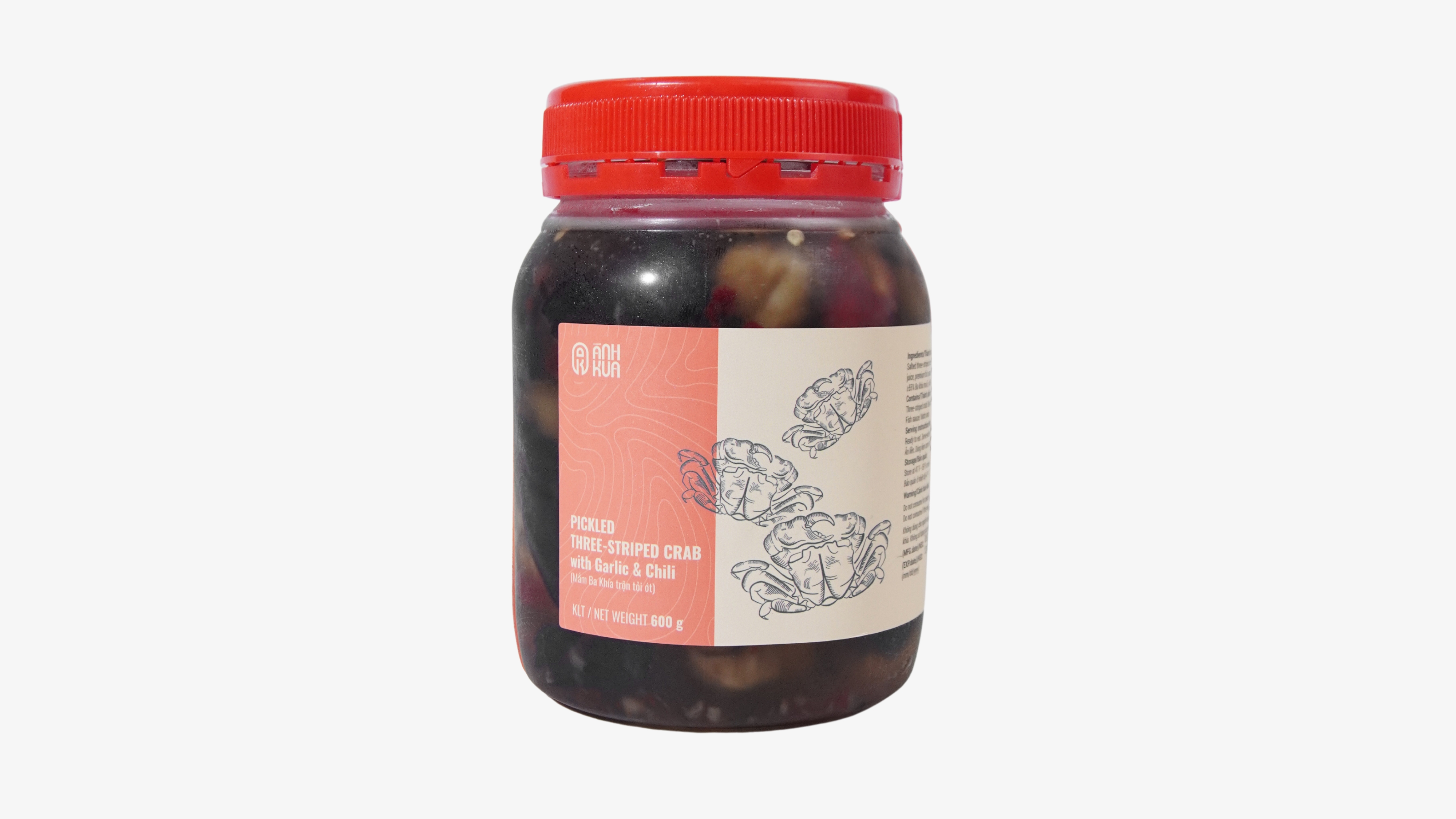 AK09 - Mam ba khia tron toi ot/ Pickled Crab With Garlic & Chil