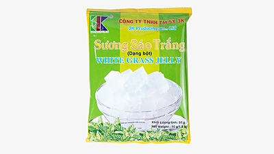 3K04 - Suong sao trang/ White Grass Jelly
