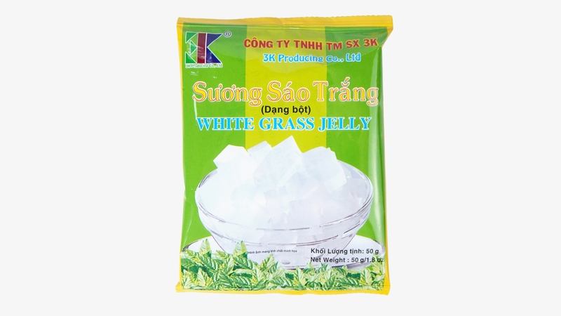3K04 - Suong sao trang/ White Grass Jelly