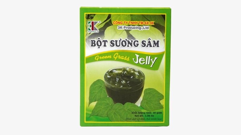 3K02 - Bot suong sam/Green Grass Jelly