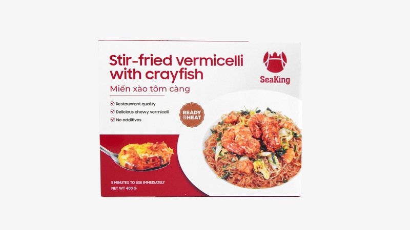 VC060 - Mien xao tom cang/Stir-fried Vermicelli With Crayfish