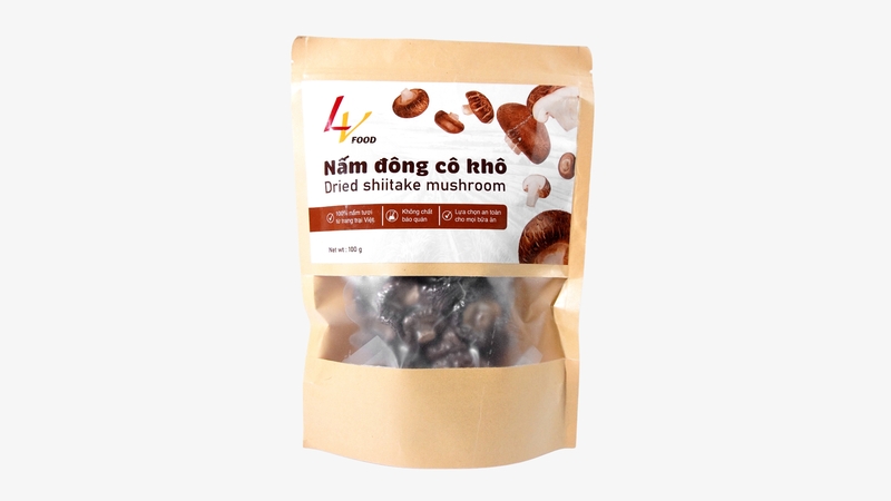 LV027 - Nam dong co kho L11 (4-5cm)/Dried Shiitake Mushroom