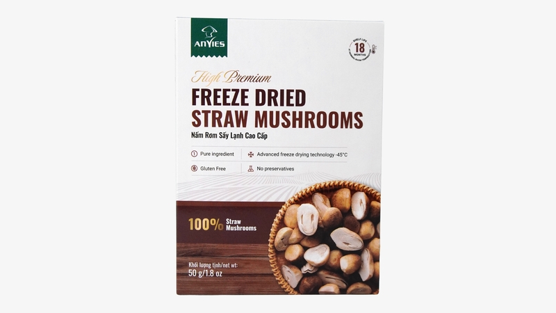 AVN02 - Nam rom say lanh/Freeze-Dried Straw Mushrooms