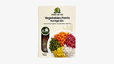 PLT015 - Nui ngu sac/ Vegetables Pasta PLT015 - Nui ngu sac/ Vegetables Pasta