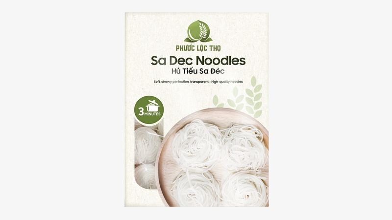 PLT009 - Hu tieu sa dec/Sa Dec Rice Noodle PLT009 - Hu tieu sa dec/Sa Dec Rice Noodle