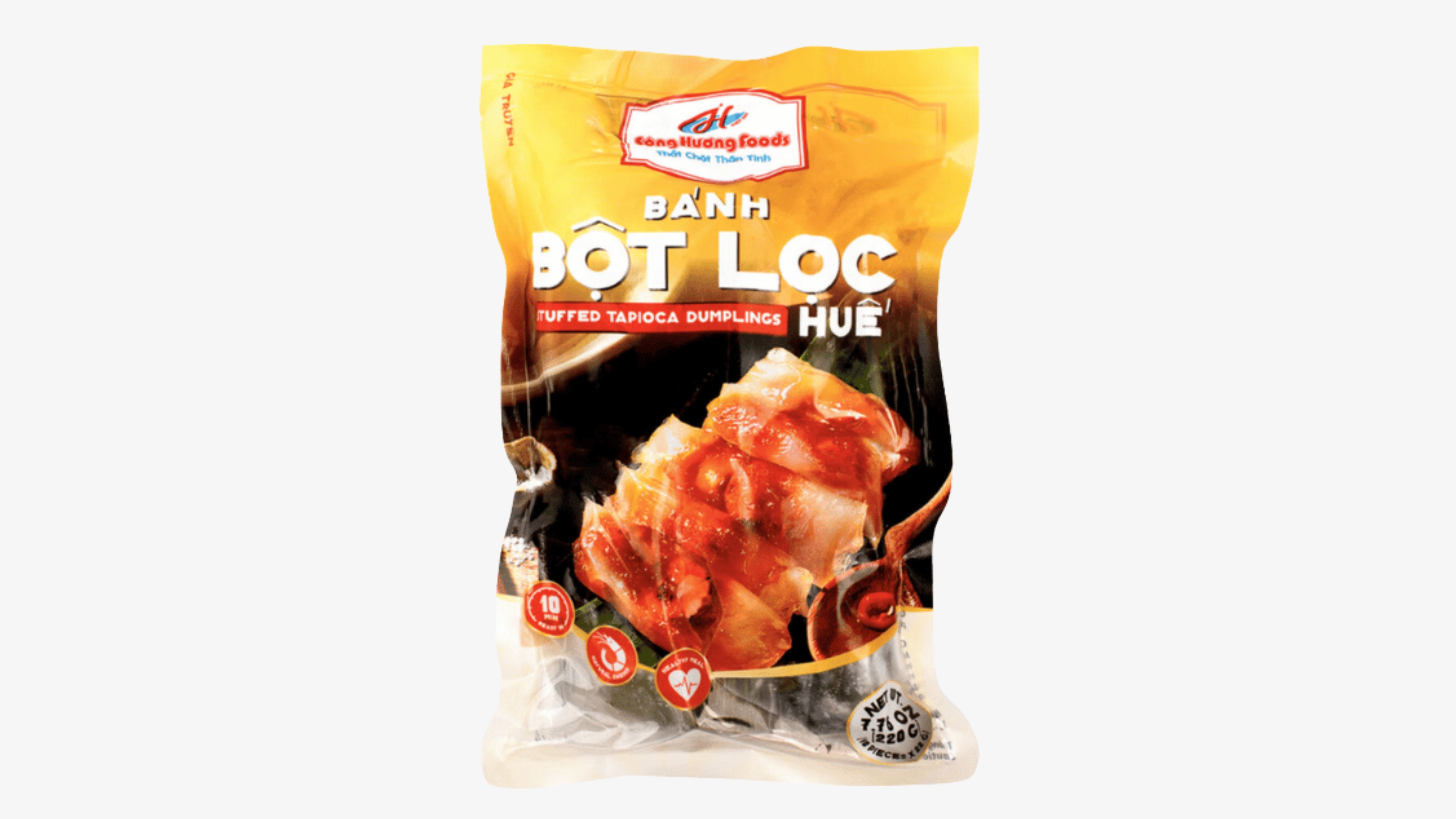 SHF03 - Banh Bot Loc Hue Xa / Stuffed Tapioca Dumpling