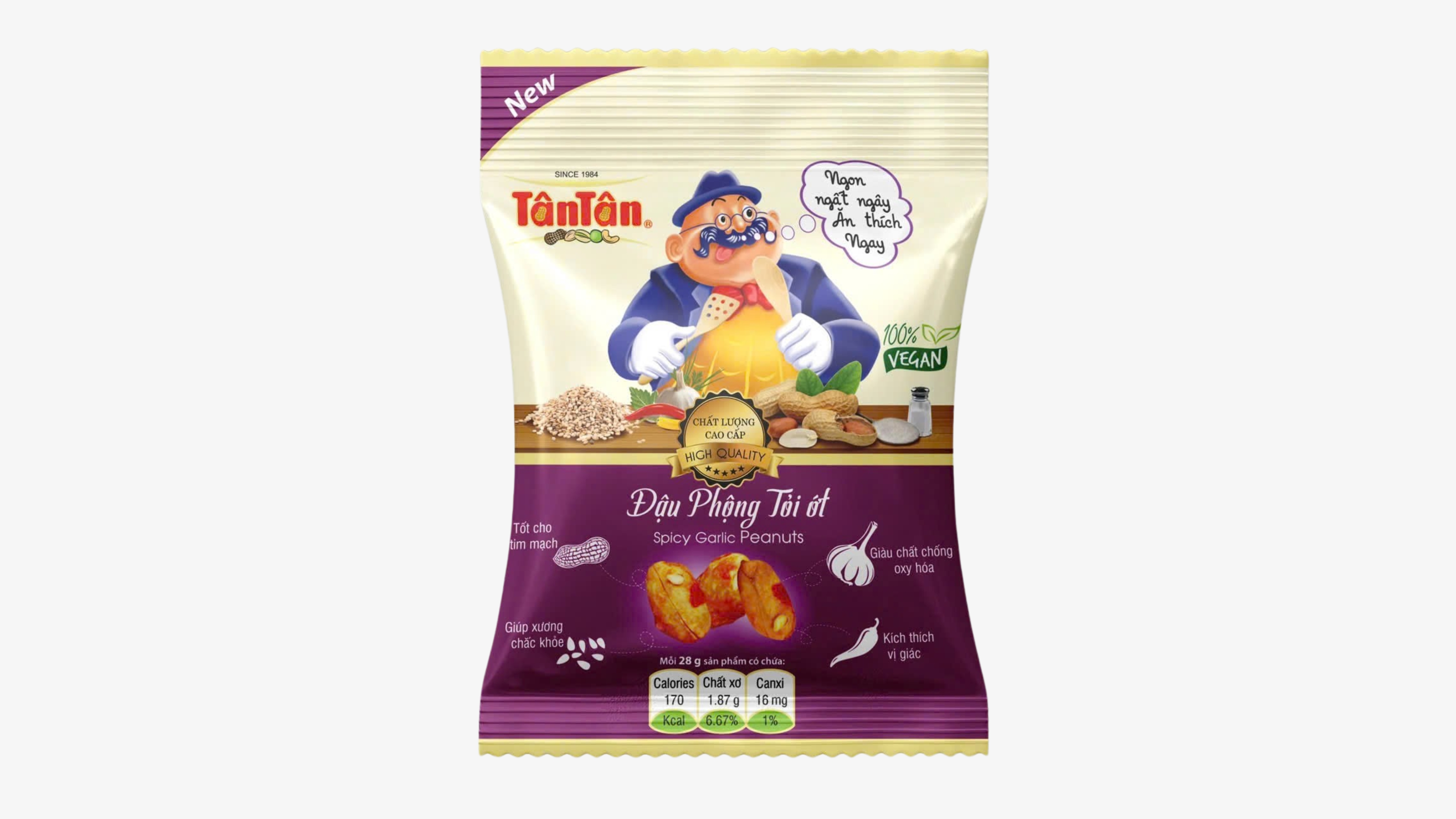 TT08 -  Đau phong toi ot/Spicy Garlic Peanuts