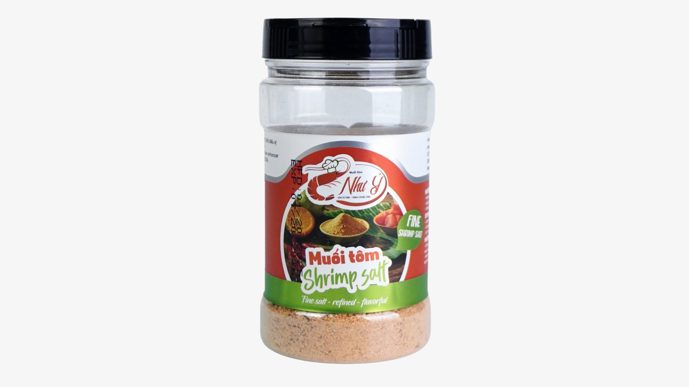 NY005 - Muoi Tom Nhu Y Loai Hat nhuyen (nho) / Fine Shrimp Salt (small) NY005 - Muoi Tom Nhu Y Loai Hat nhuyen (nho) / Fine Shrimp Salt (small)