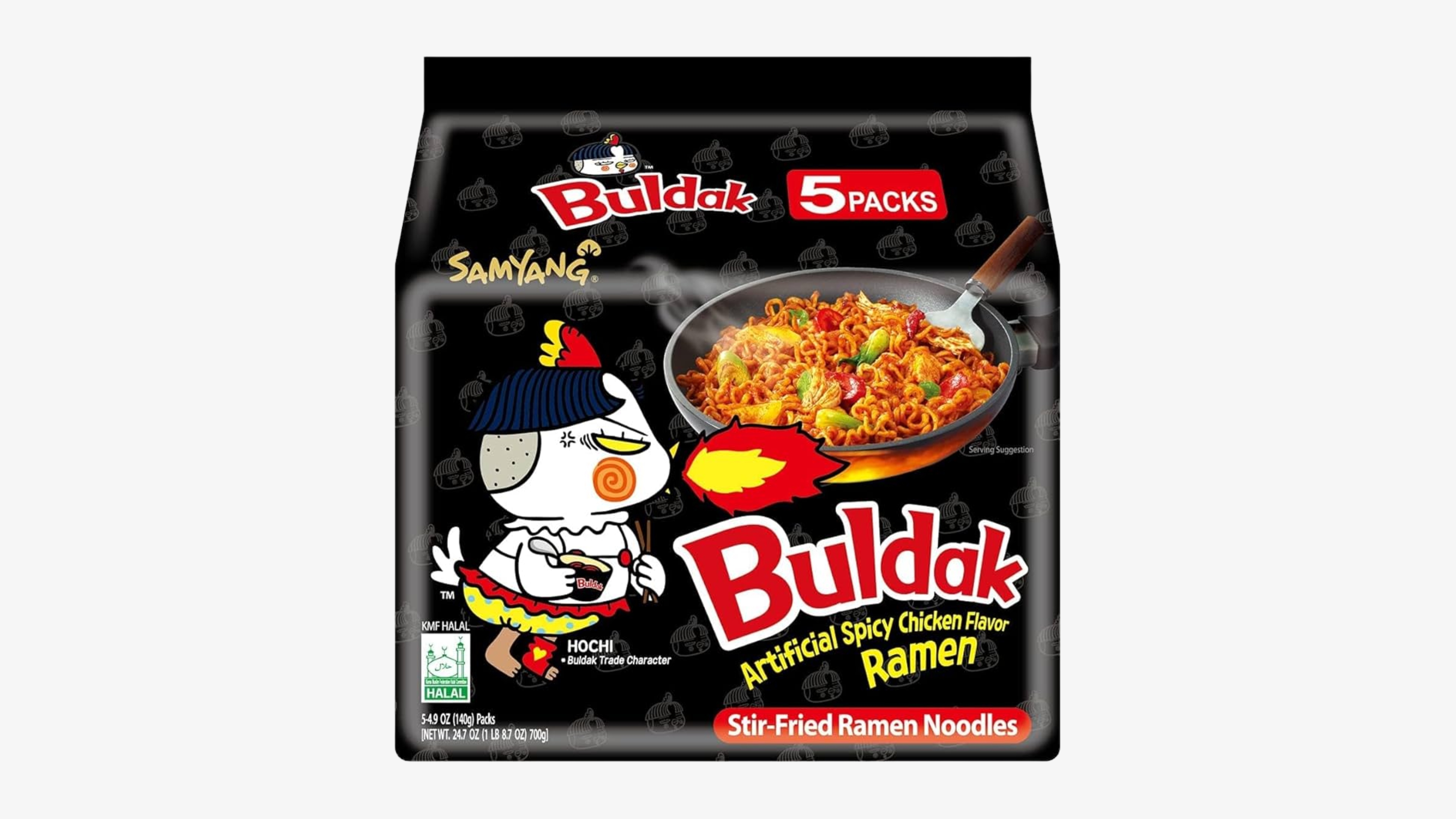 SamYang - Buldak (BLACK) Artificial Spicy Chicken Flavor Ramen Original