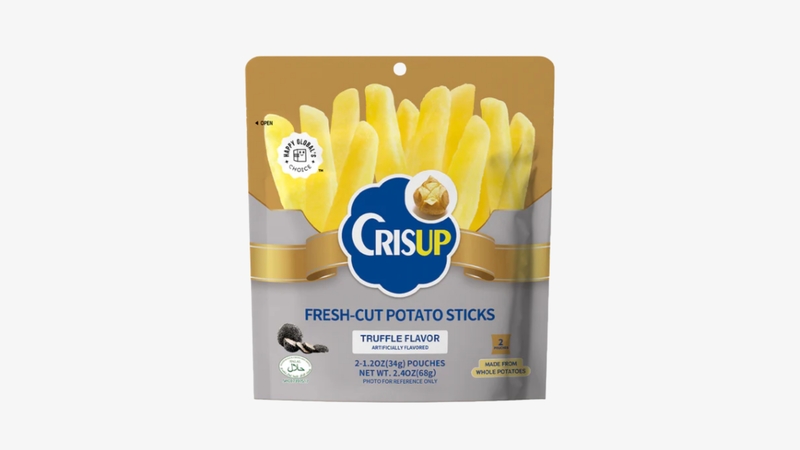 Crisup Potato Sticks Truffle Flavor *68gr X 24 Bags *GRAY Crisup Potato Sticks Truffle Flavor *68gr X 24 Bags *GRAY