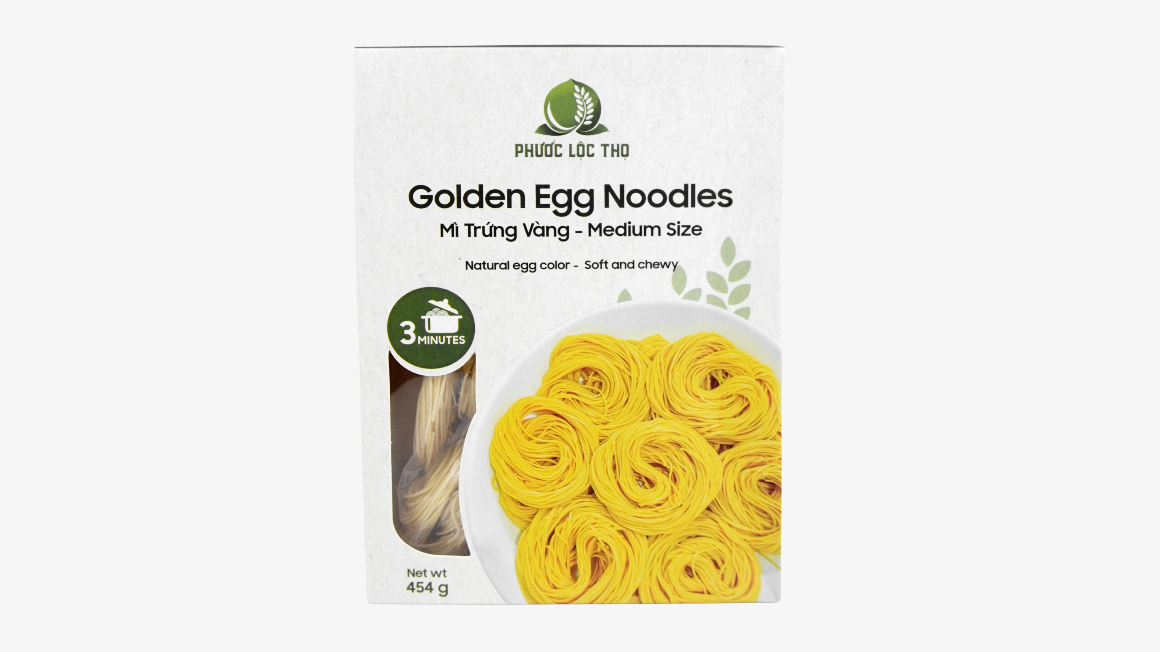 PLT021 - Mi trung soi vang nho/ Golden Egg Noodles