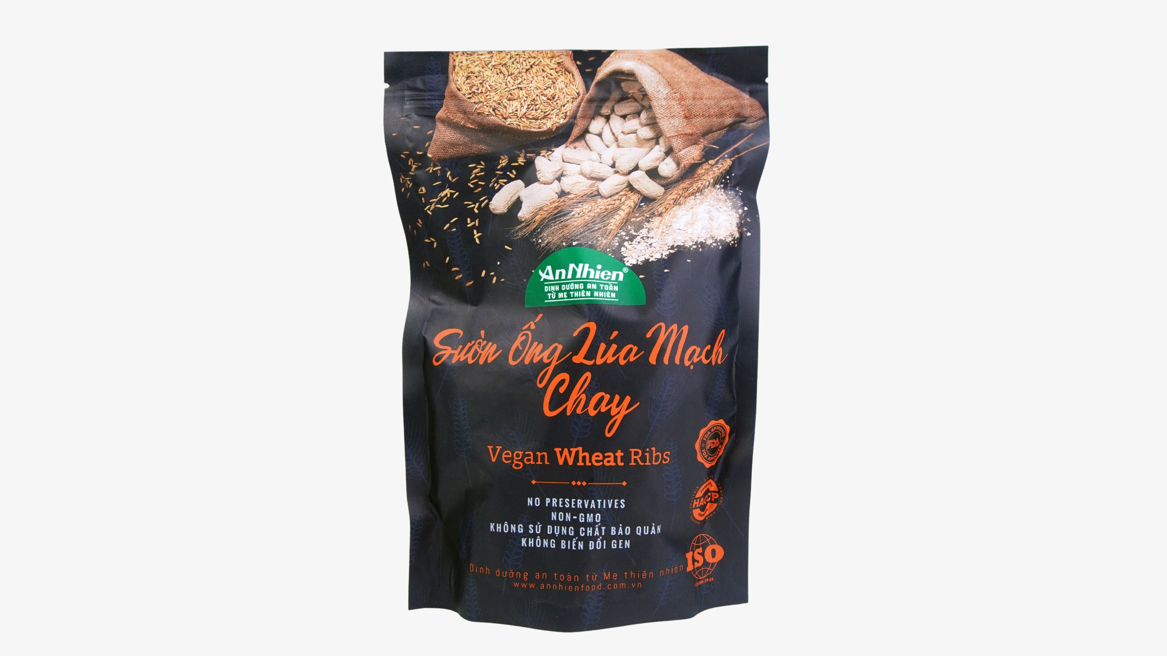 PGP04 - Suon ong lua mach chay/Vegan Wheat Ribs