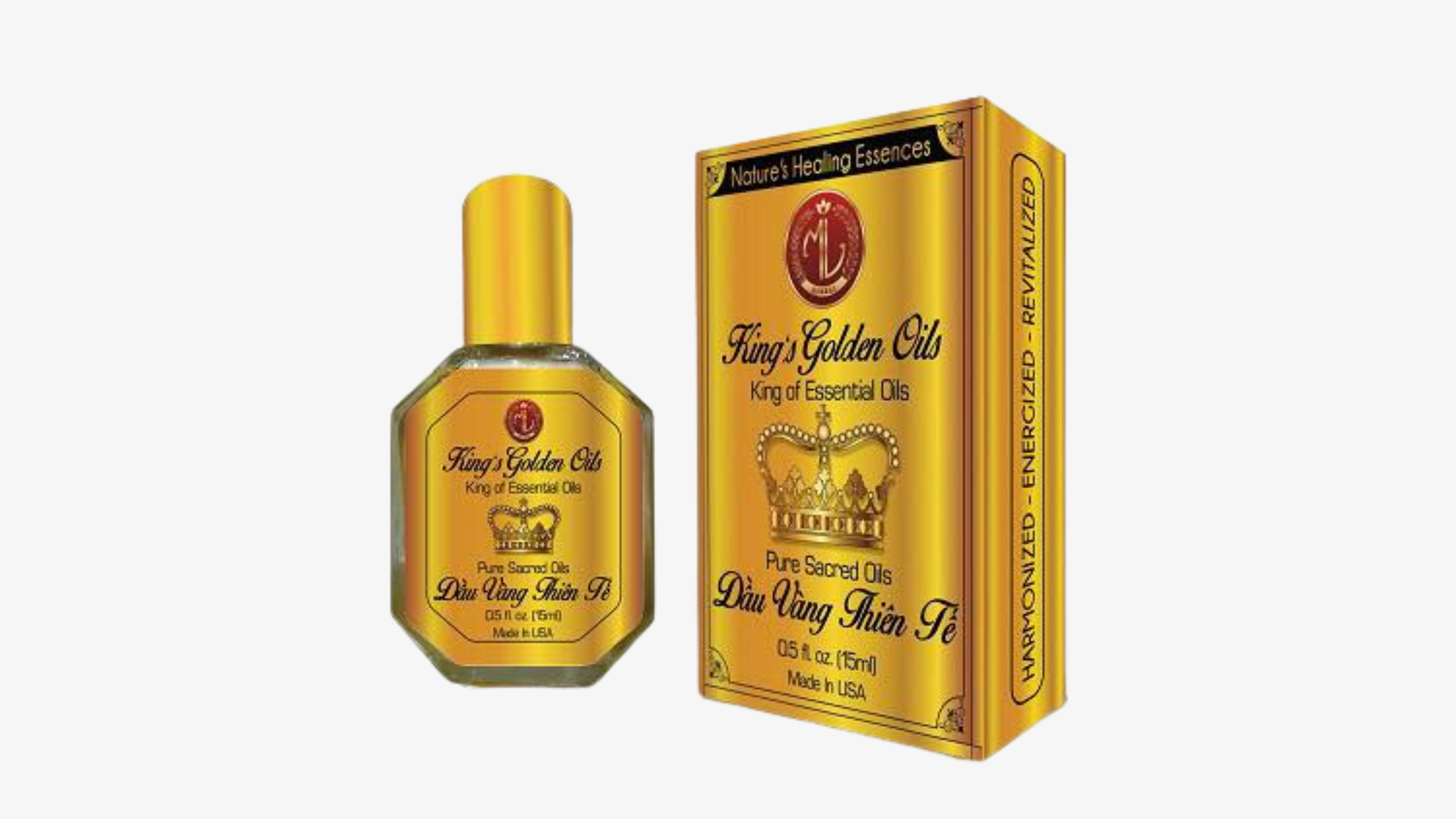 Dau Vang Thien Te / King's Golden Oil with 24k Gold Dau Vang Thien Te / King's Golden Oil with 24k Gold