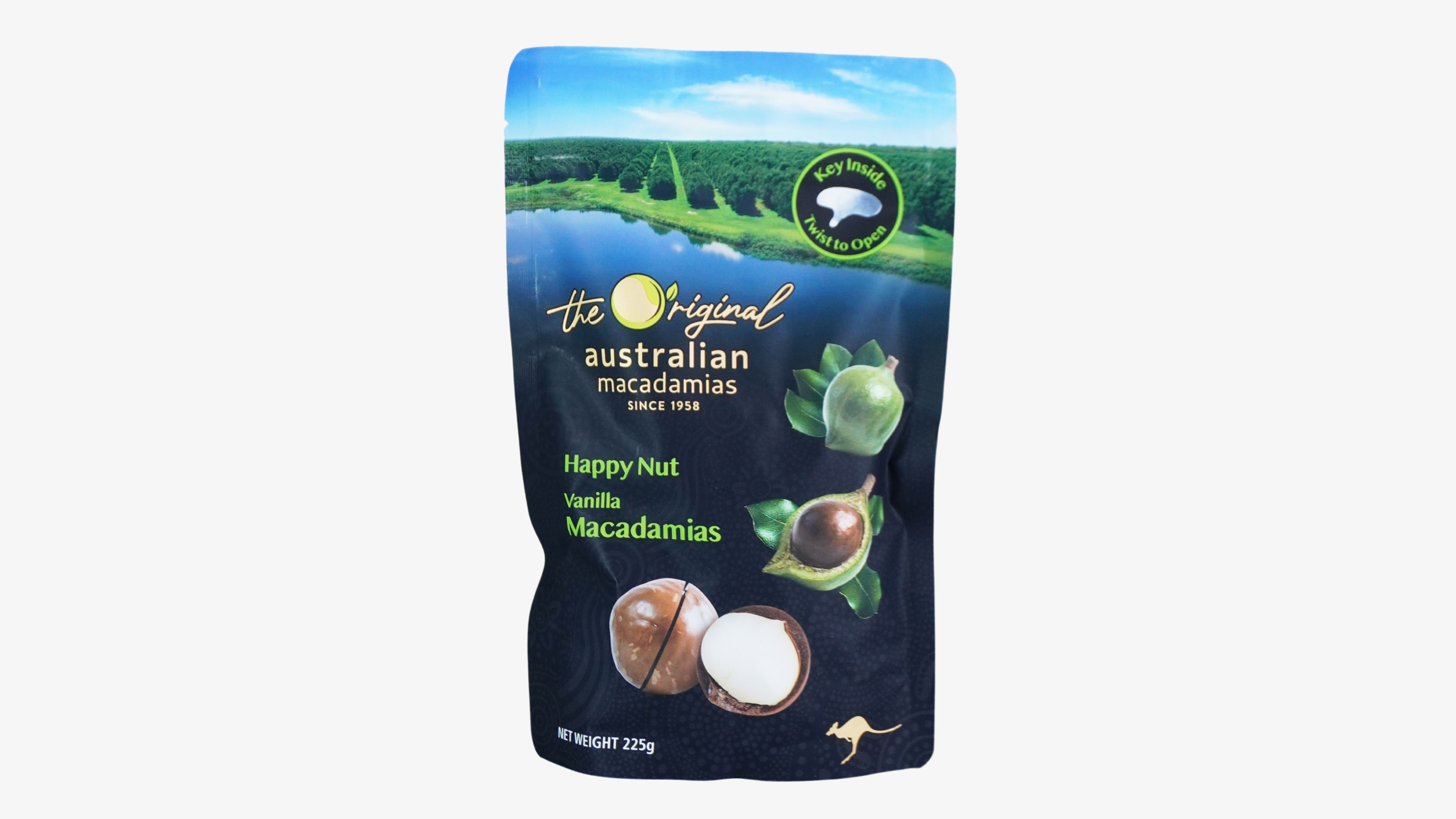 Hat Macca / Happy Nut Vanilla Macadamias Hat Macca / Happy Nut Vanilla Macadamias