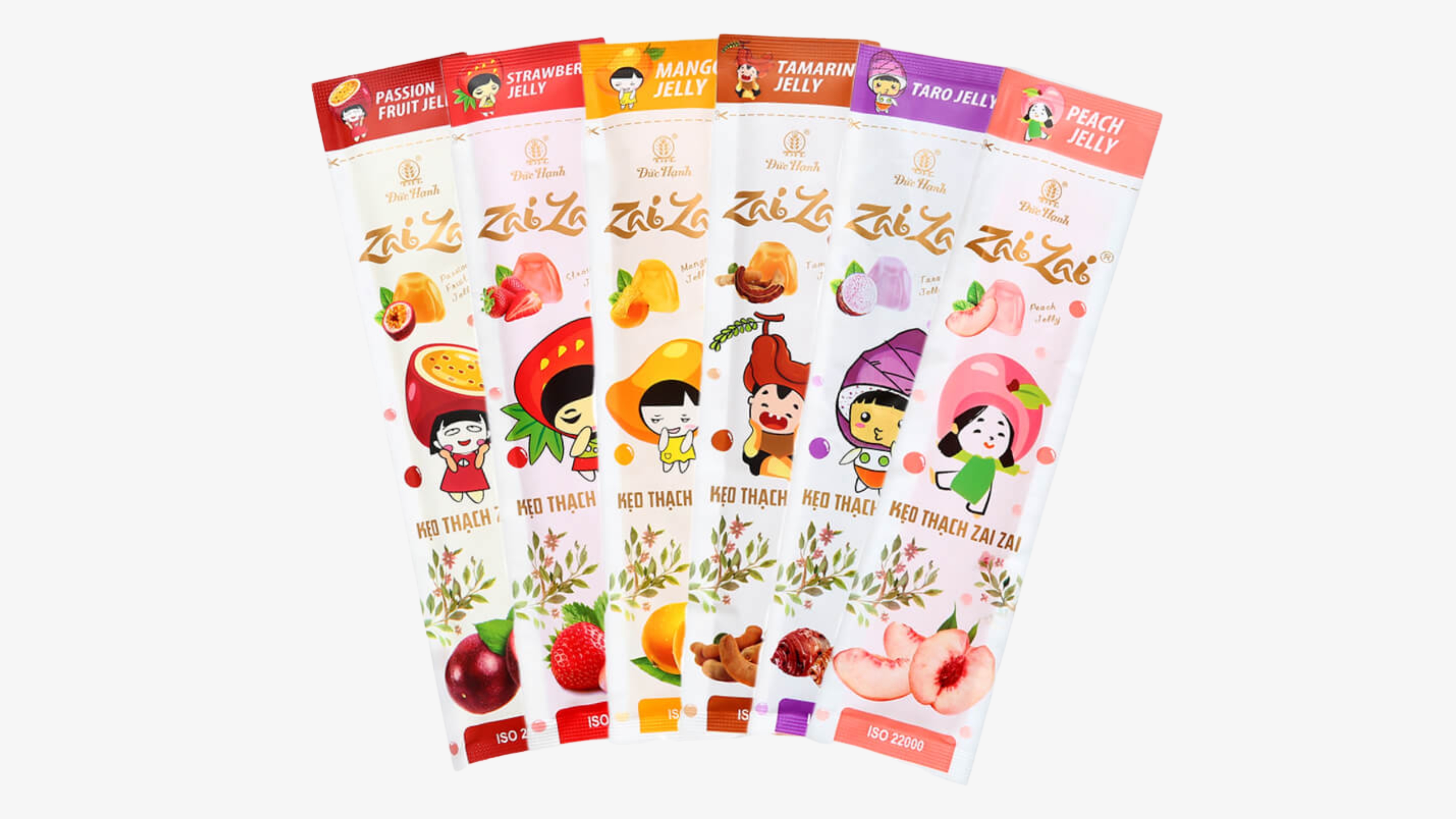 DH001 - Keo thach Zai Zai / Zai Zai Jelly Candy DH001 - Keo thach Zai Zai / Zai Zai Jelly Candy
