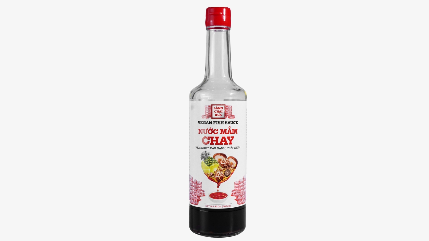 LCX02 - Nuoc Mam Lang Chai Xua Chay Chai Thuy Tinh / Vegan Fish Sauce LCX02 - Nuoc Mam Lang Chai Xua Chay Chai Thuy Tinh / Vegan Fish Sauce