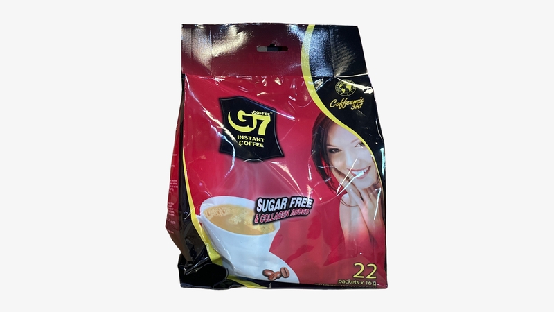 TRUNG NGUYEN G7 - Cafe G7 Collagen & Khong Duong (BAG) / Cafe G7 Collagen & Sugar Free 24x22
