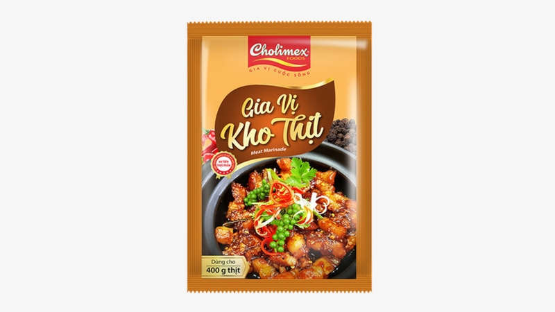 CLM04 - Cholimex gia vi kho thit/Cholimex Braised meat sauce * 50gr x 120Unit