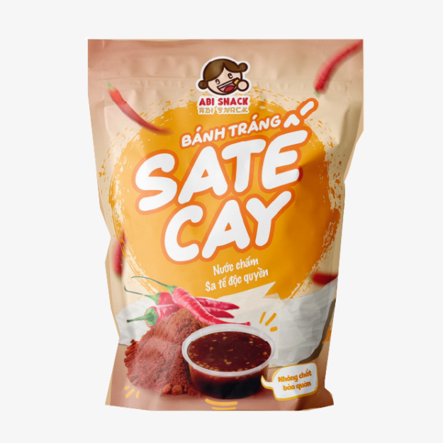 Banh trang ot sa te cay/ Spicy Satay mixed rice paper Banh trang ot sa te cay/ Spicy Satay mixed rice paper