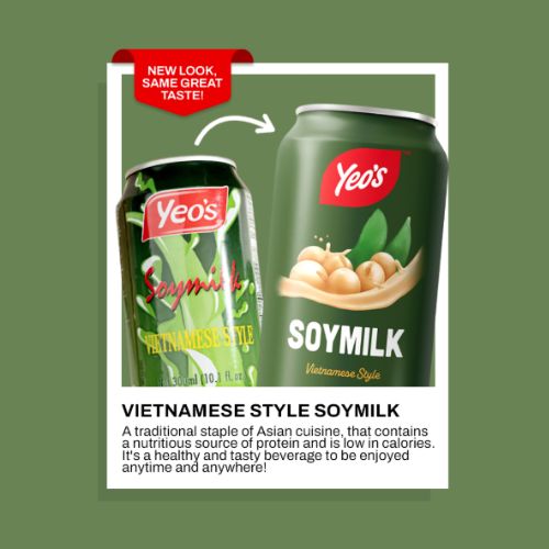 Yeo Sua Dau Nanh La Dua / Green Soy Milk