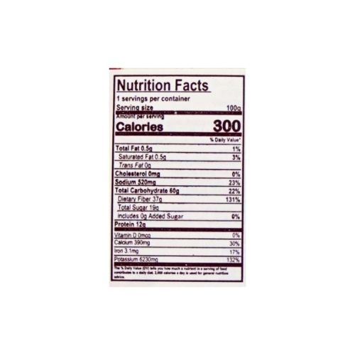 PGP05 - Hon hop cu qua say kho/Dehyrated Vegetables