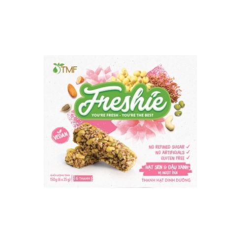 TMF01 - Thanh hat dinh duong hat sen & dau xanh/Freshie Granola Bar (Lotus Seed & Mung Bean)