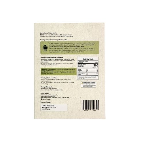 PLT016 - Nui gao lut/ Brown Rice Pasta