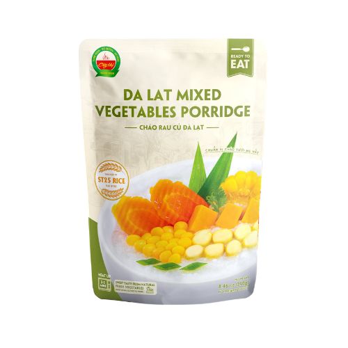 CCT03 - Chao Rau Cu Thap Cam / Mixed Vegetables Porridge