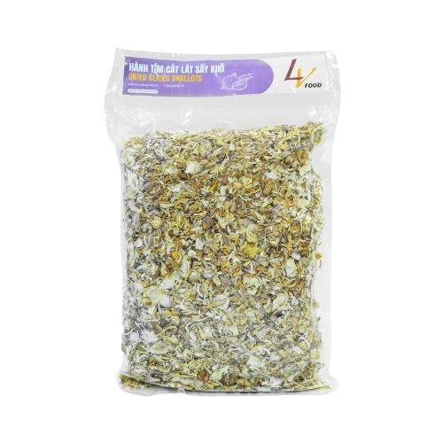 LV033 - Hanh tim cat lat say Vinh Chau loai cao cap / Sliced dried shallots / premium Grade