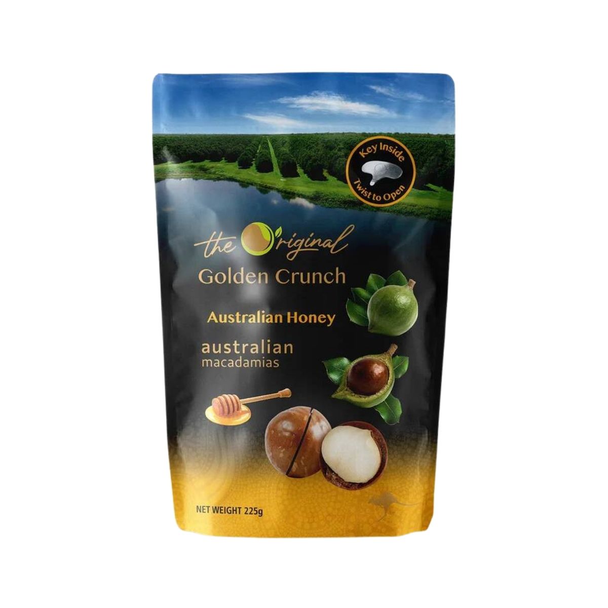 Hat Macca Mat Ong / Golden Crunch Australia Honey Macadamia