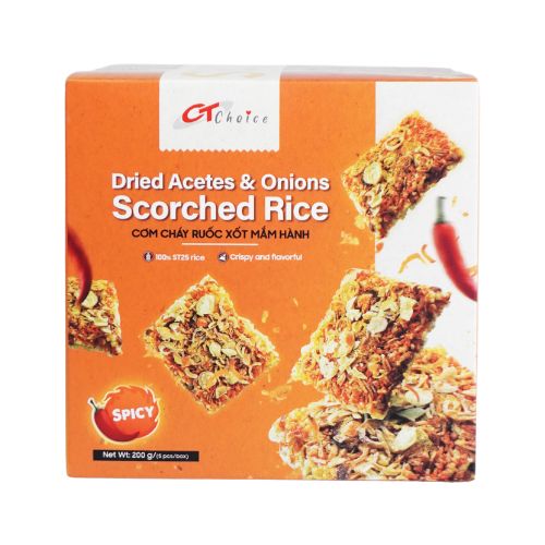 CT065 - Com Chay Ruoc Xot Mam Hanh / Dried Acetes & Onions Scorched Rice