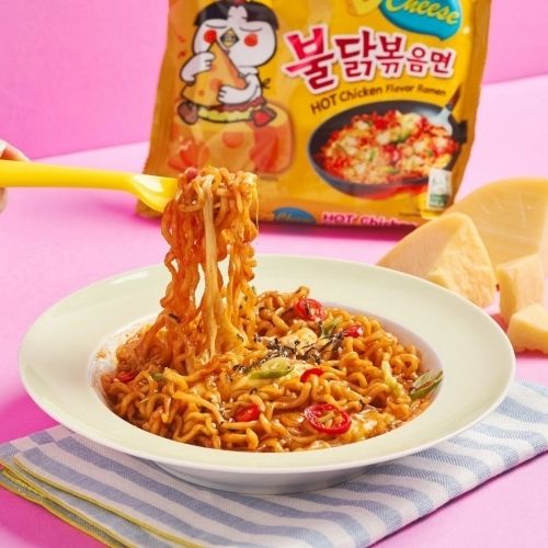 SamYang - Buldak (YELLOW) Artificial Spicy Chicken Flavor Ramen Cheese